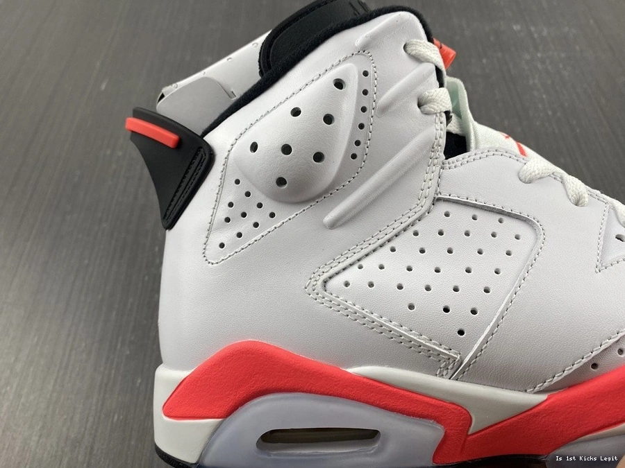 2014 Air 6 Jordan Retro 'White Infrared'  384664-123  0223